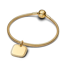 Load image into Gallery viewer, Engravable Square Tag Pendant
