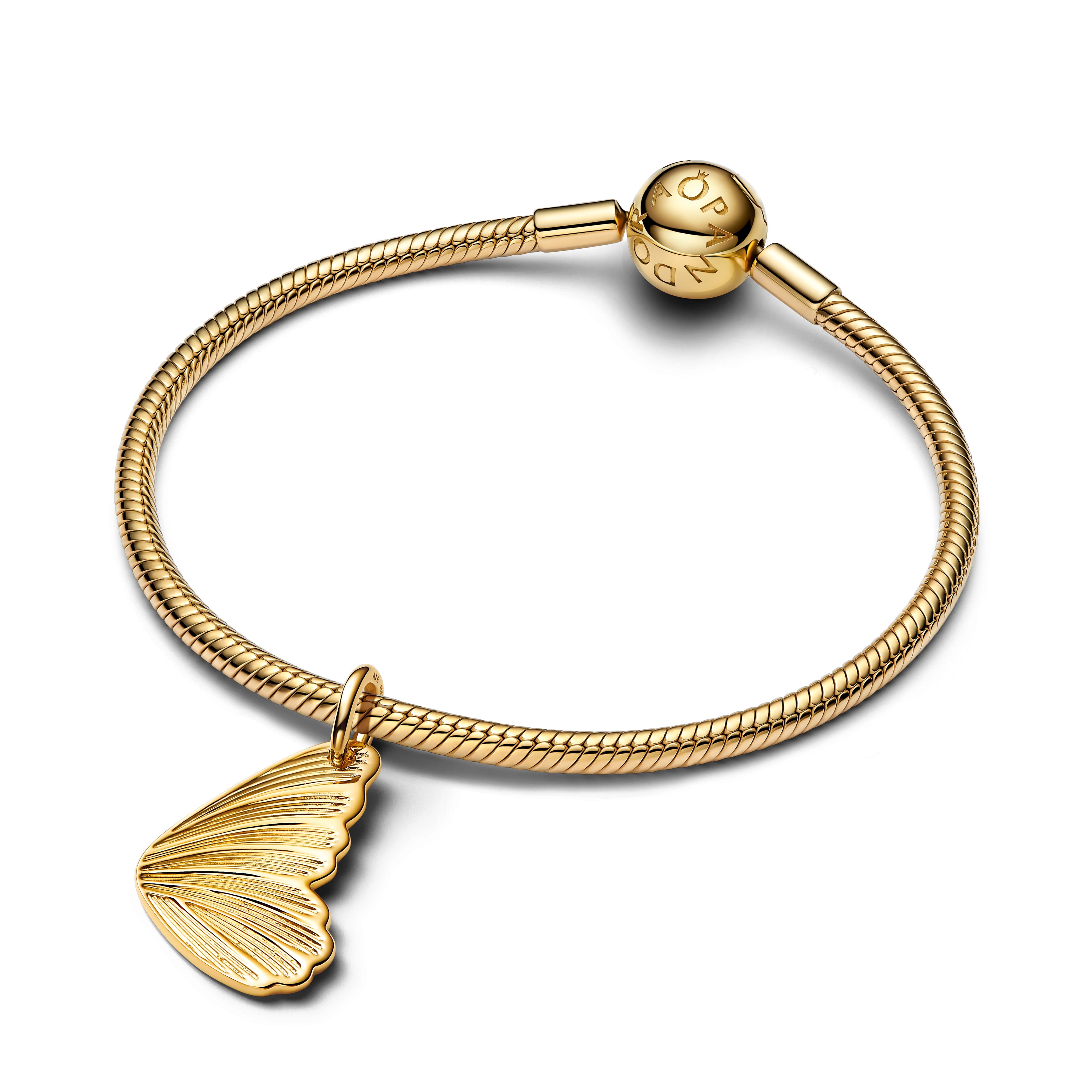 Engravable Butterfly Wing Tag Pendant