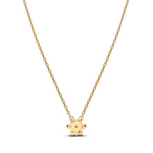 Load image into Gallery viewer, Sparkling Pink Flower Pendant Necklace
