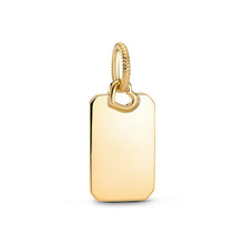 Load image into Gallery viewer, Engravable Rectangle Tag Pendant
