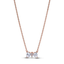 Load image into Gallery viewer, Sparkling Bow Necklace
