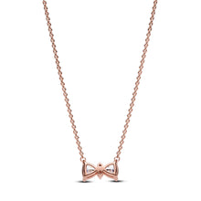 Load image into Gallery viewer, Sparkling Bow Necklace
