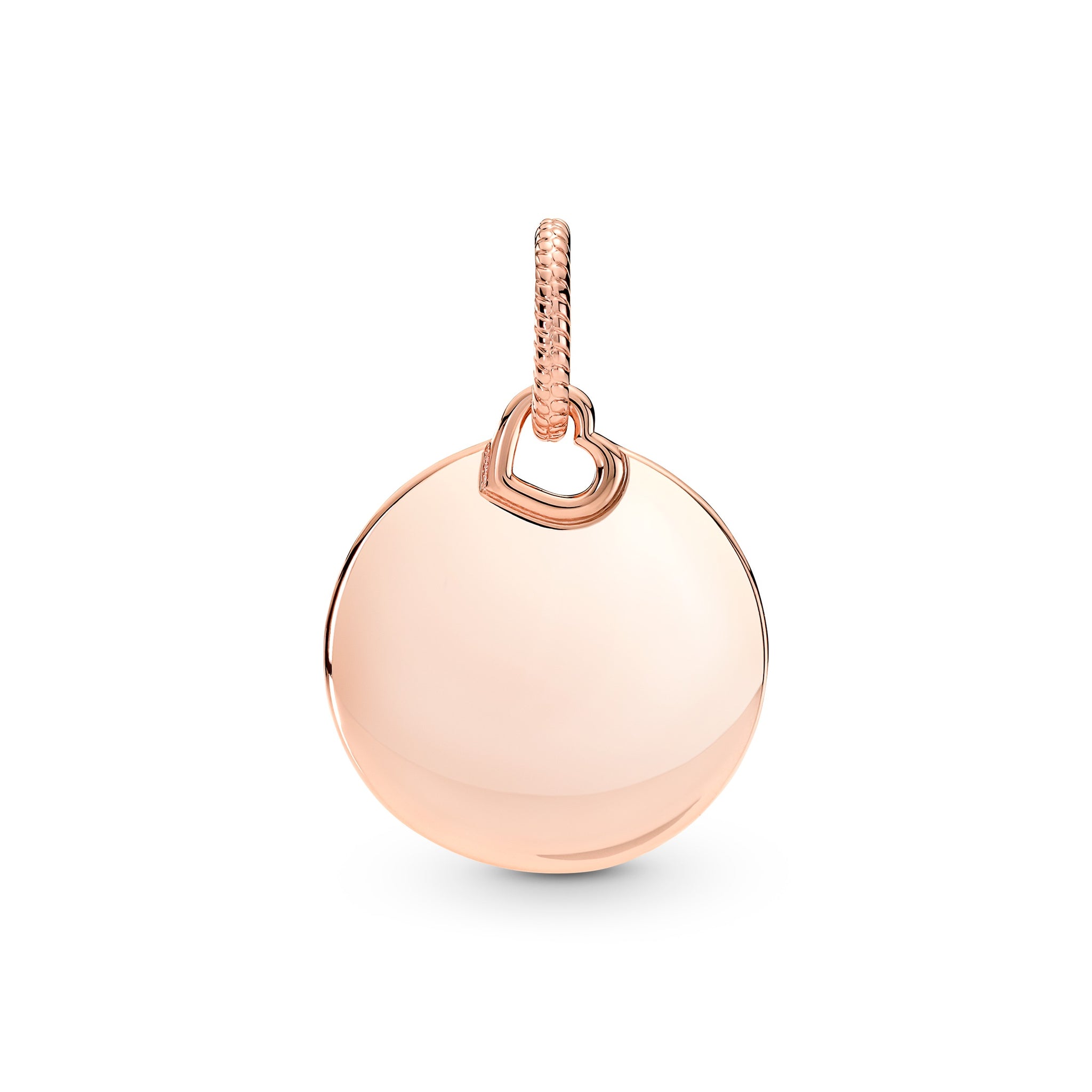 Engravable Round Tag Pendant