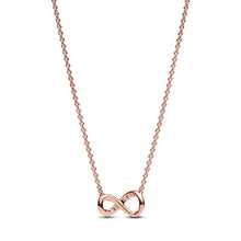 Load image into Gallery viewer, Sparkling Infinity Collier Necklace
