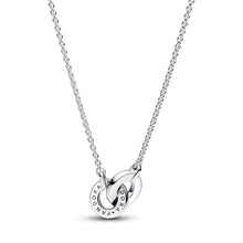 Load image into Gallery viewer, Pandora Signature Intertwined Pavé Pendant Necklace
