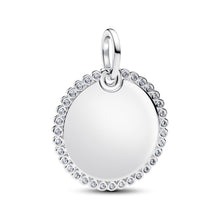 Load image into Gallery viewer, Engravable Round Tag Pendant
