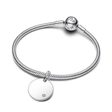 Load image into Gallery viewer, Engravable Lab-Grown Diamond Tag Pendant
