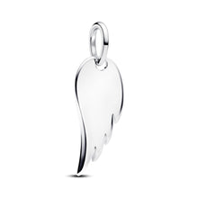 Load image into Gallery viewer, Engravable Angel Wing Tag Pendant
