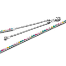 Load image into Gallery viewer, Rainbow Tennis Necklace
