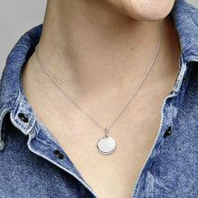Load image into Gallery viewer, Engravable Round Tag Pendant
