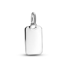 Load image into Gallery viewer, Engravable Rectangle Tag Pendant
