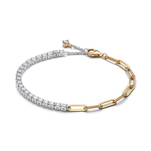 Load image into Gallery viewer, Links &amp; Tennis Bracelet
