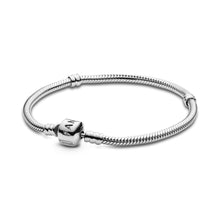 Load image into Gallery viewer, Pandora Moments Barrel Clasp Snake Chain Bracelet
