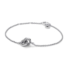 Load image into Gallery viewer, Pandora Signature Intertwined Pavé Chain Bracelet
