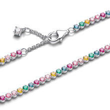 Load image into Gallery viewer, Rainbow Tennis Bracelet
