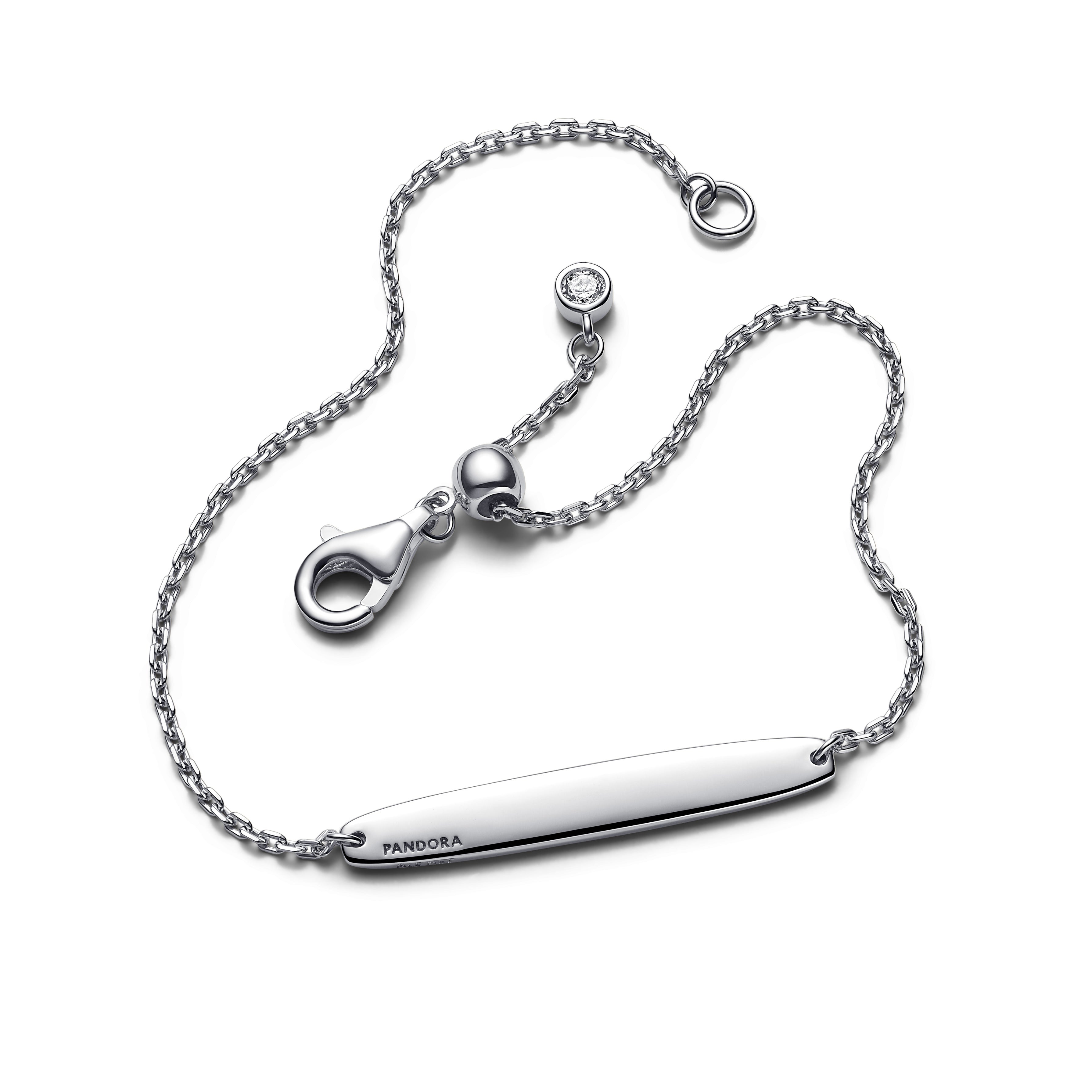 Engravable Bar Chain Bracelet