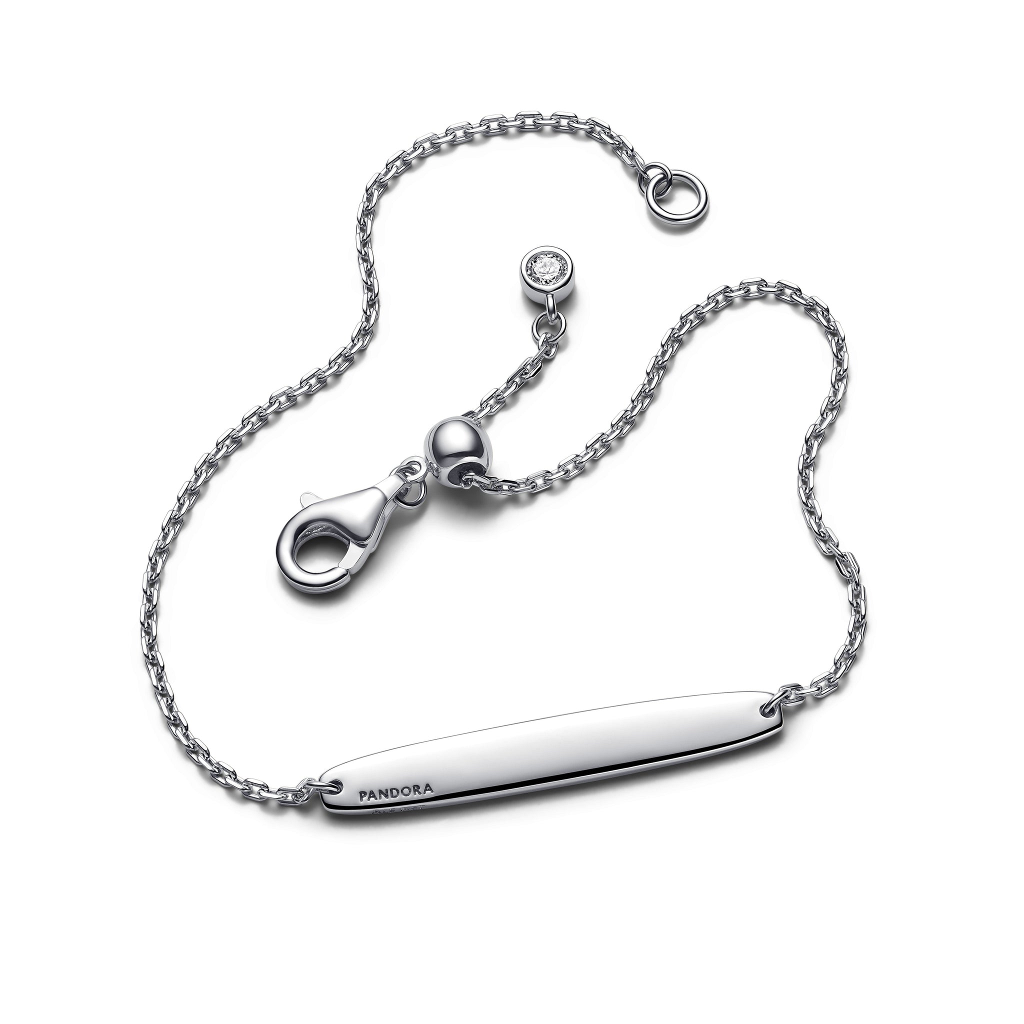 Engravable Bar Chain Bracelet