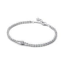 Load image into Gallery viewer, Beads &amp; Sparkling Stone Bracelet
