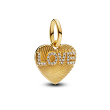 Load image into Gallery viewer, Engravable Love Heart Dangle Charm
