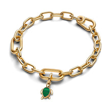 Load image into Gallery viewer, Green Turtle Mini Dangle Charm
