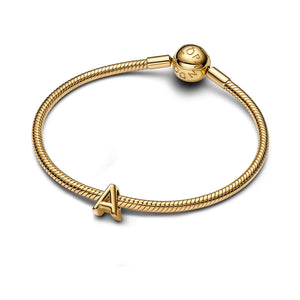Letter A Alphabet Charm