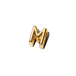 Letter M Alphabet Charm