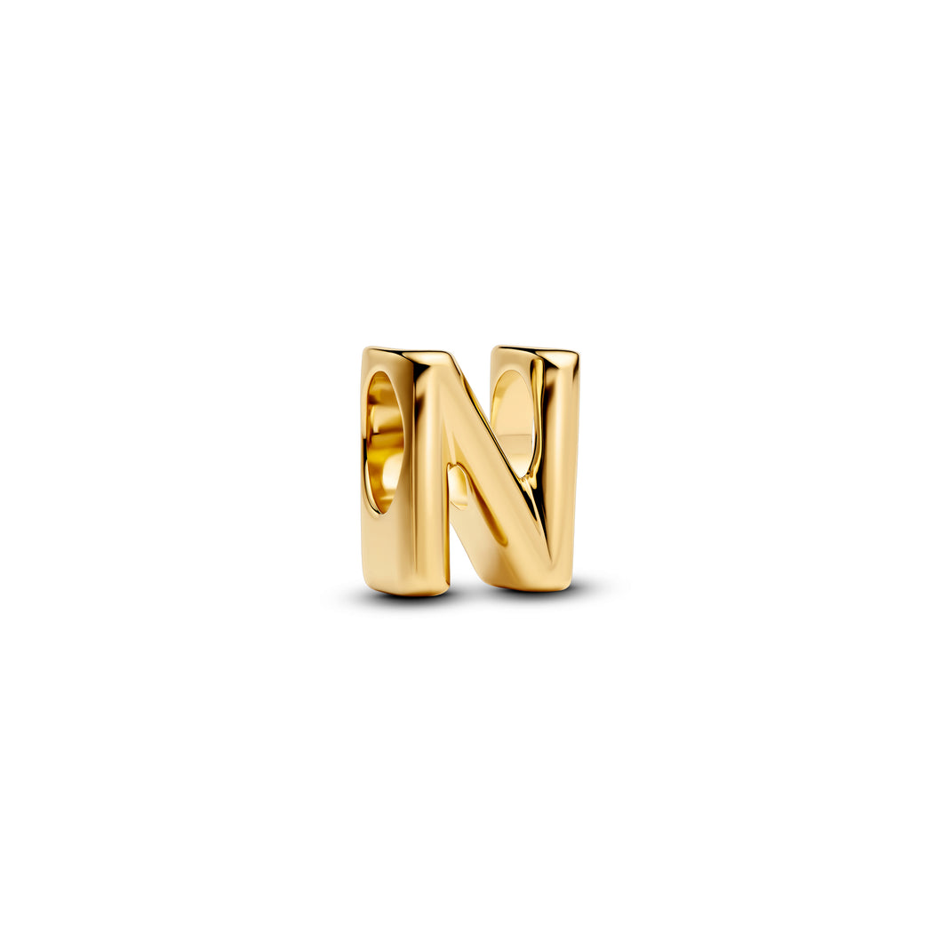 Letter N Alphabet Charm