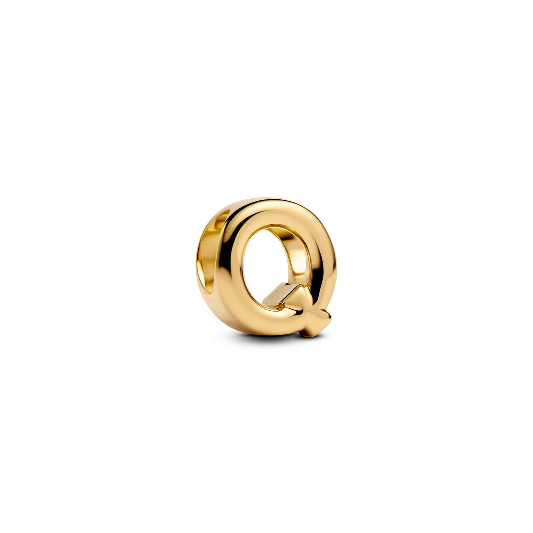 Letter Q Alphabet Charm