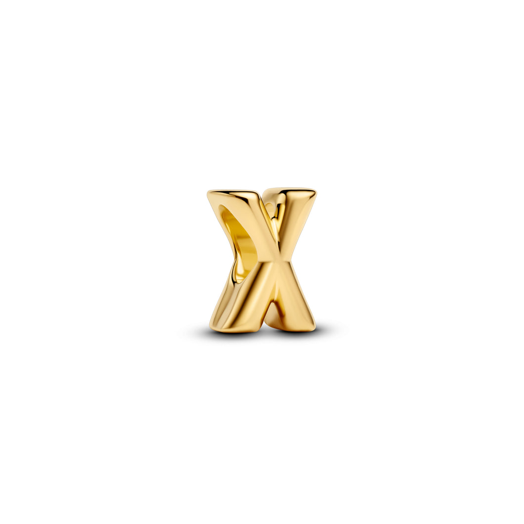 Letter X Alphabet Charm