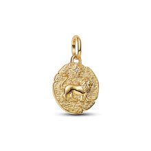 Load image into Gallery viewer, Lion Medallion Charm
