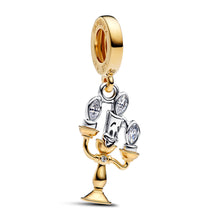 Load image into Gallery viewer, Disney Beauty and the Beast Lumiere Dangle Charm
