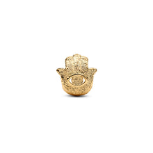 Load image into Gallery viewer, Textured Hamsa Hand Mini Charm
