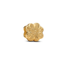 Load image into Gallery viewer, Textured Clover Mini Charm
