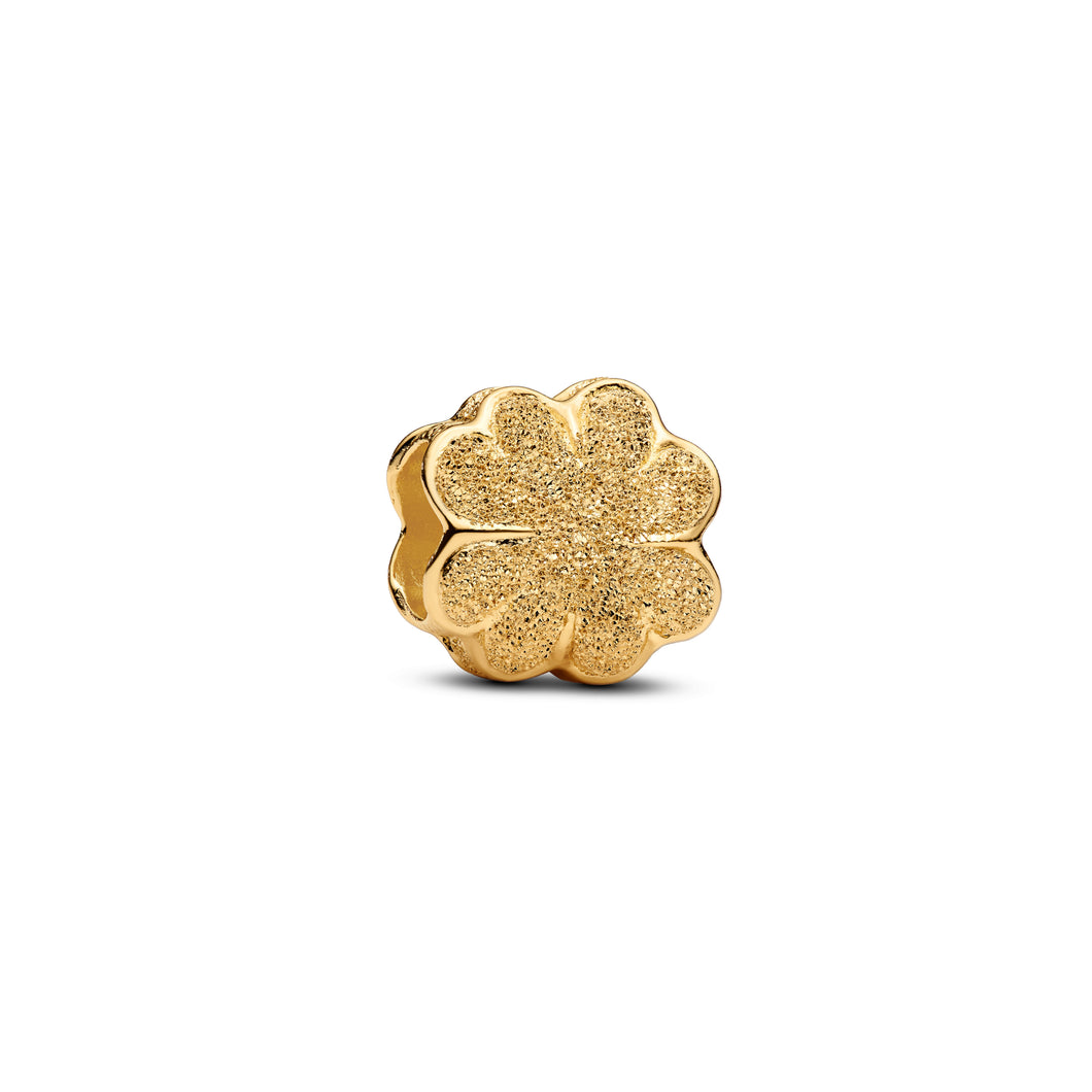 Textured Clover Mini Charm