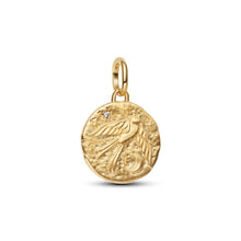 Load image into Gallery viewer, Swallow Medallion Charm
