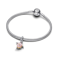 Load image into Gallery viewer, 2026 Pink Sea Turtle Lab-grown Diamond Dangle Charm
