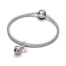 Load image into Gallery viewer, Two-Tone Blooming Flower Dangle Charm
