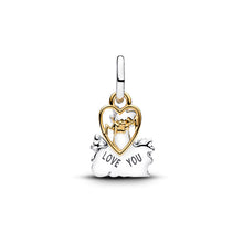 Load image into Gallery viewer, Disney Aristocats Duchess &amp; Kittens Dangle Charm
