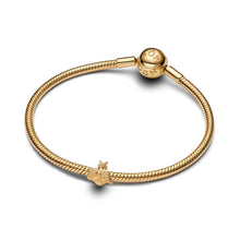 Load image into Gallery viewer, Textured Bee Mini Charm
