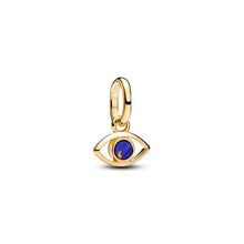 Load image into Gallery viewer, Blue Evil Eye Mini Dangle Charm
