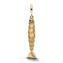Load image into Gallery viewer, Articulated Fish Dangle Charm
