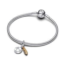 Load image into Gallery viewer, Soccer Shoe Double Dangle Charm
