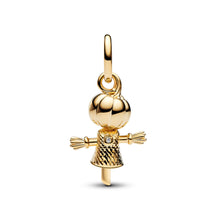 Load image into Gallery viewer, Pumpkin Scarecrow Dangle Charm
