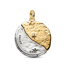 Load image into Gallery viewer, Sun &amp; Moon Oversized Medallion Charm
