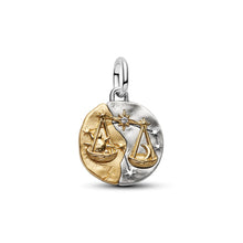 Load image into Gallery viewer, Libra Zodiac Medallion Charm
