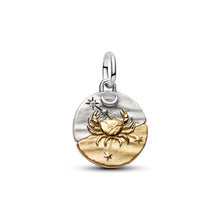 Load image into Gallery viewer, Cancer Zodiac Medallion Charm
