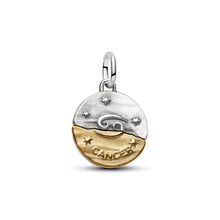 Load image into Gallery viewer, Cancer Zodiac Medallion Charm
