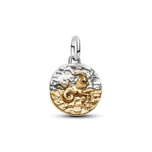Load image into Gallery viewer, Capricorn Zodiac Medallion Charm
