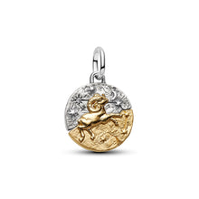 Load image into Gallery viewer, Aries Zodiac Medallion Charm
