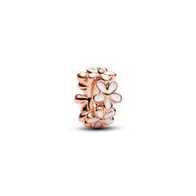 Load image into Gallery viewer, White Daisy Flower Spacer Charm
